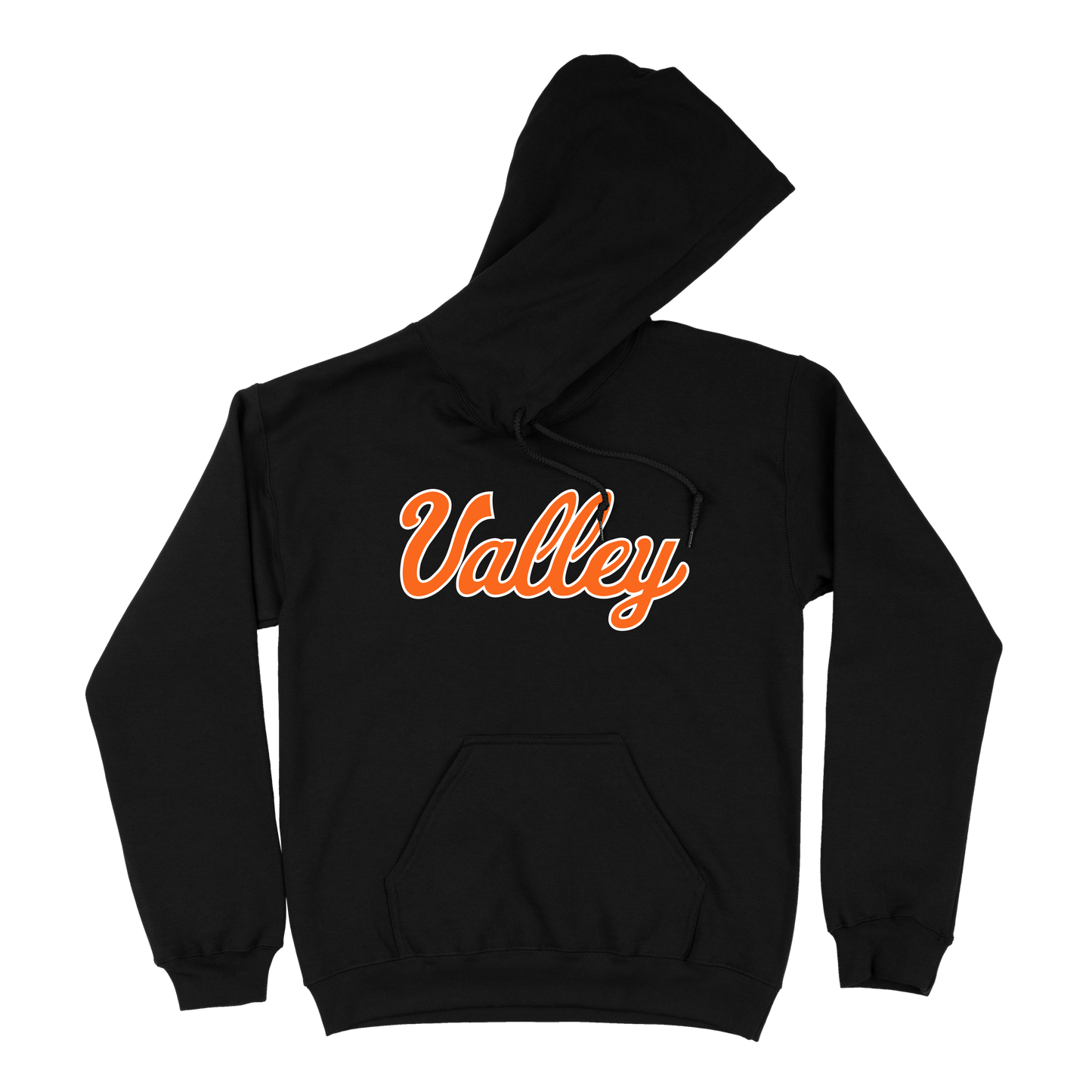 Valley Logo Hoodie - Black