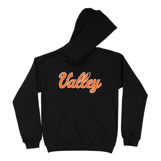 Valley Logo Hoodie - Black