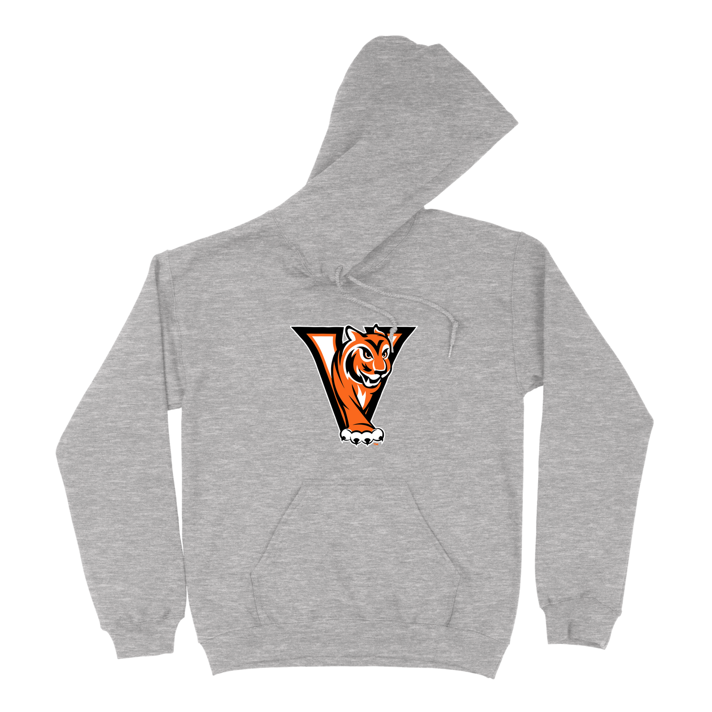 V Logo Pullover - Sport Grey