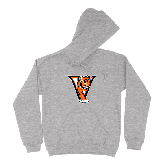 V Logo Pullover - Sport Grey