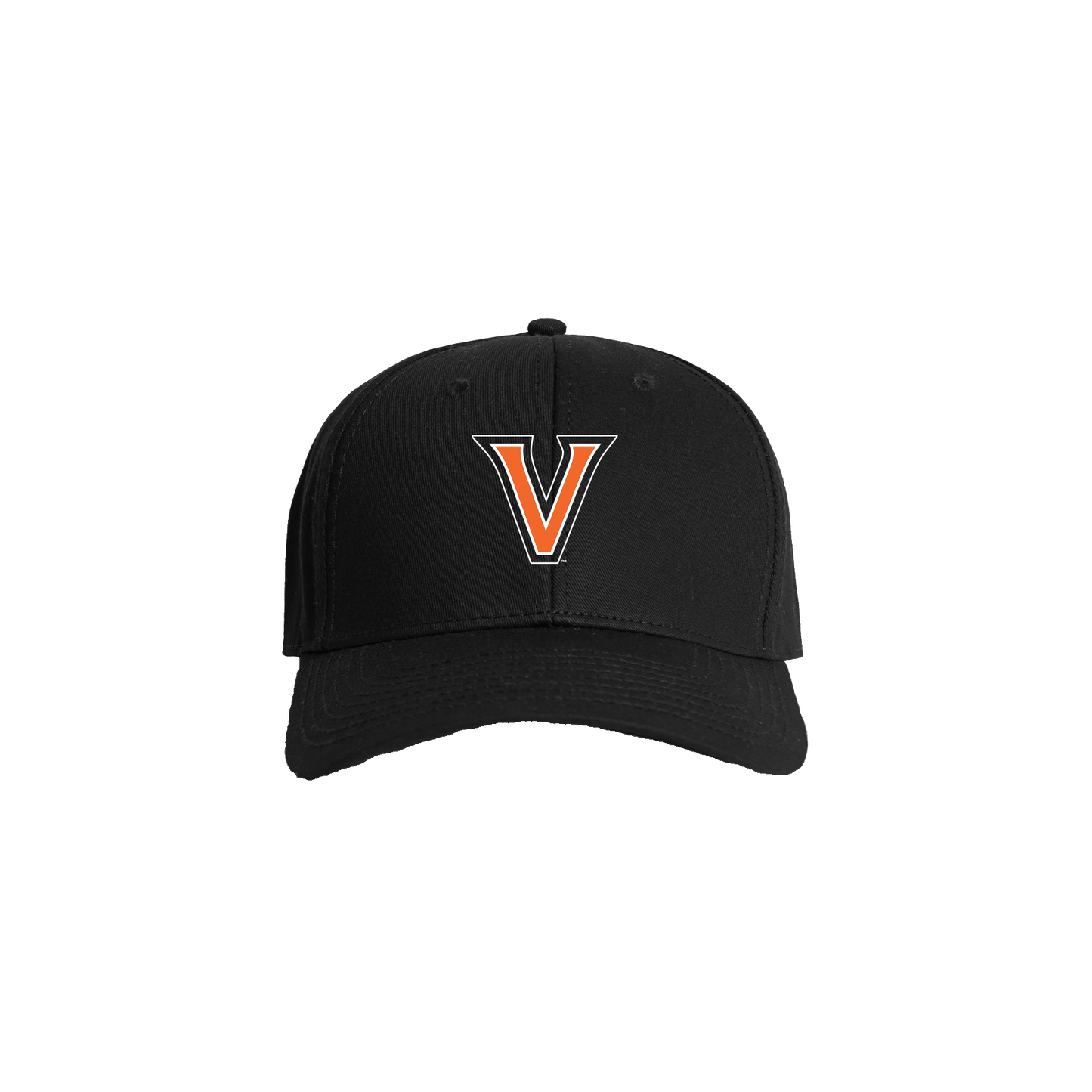 Snapback 6-panel hat - Black