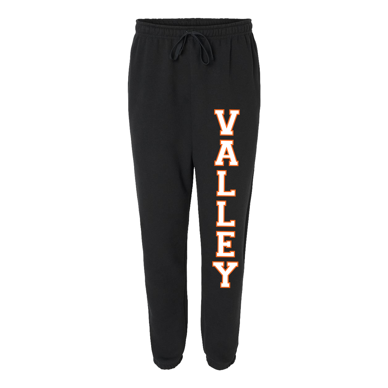 Valley Logo Sweatpants - Black
