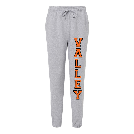 Valley Logo Sweatpants - Heather Grey